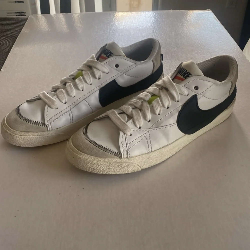 NIKE Blazer Low ‘77 Retro Jumbo White Sneakers DN 2158-101 Size12 Men’s